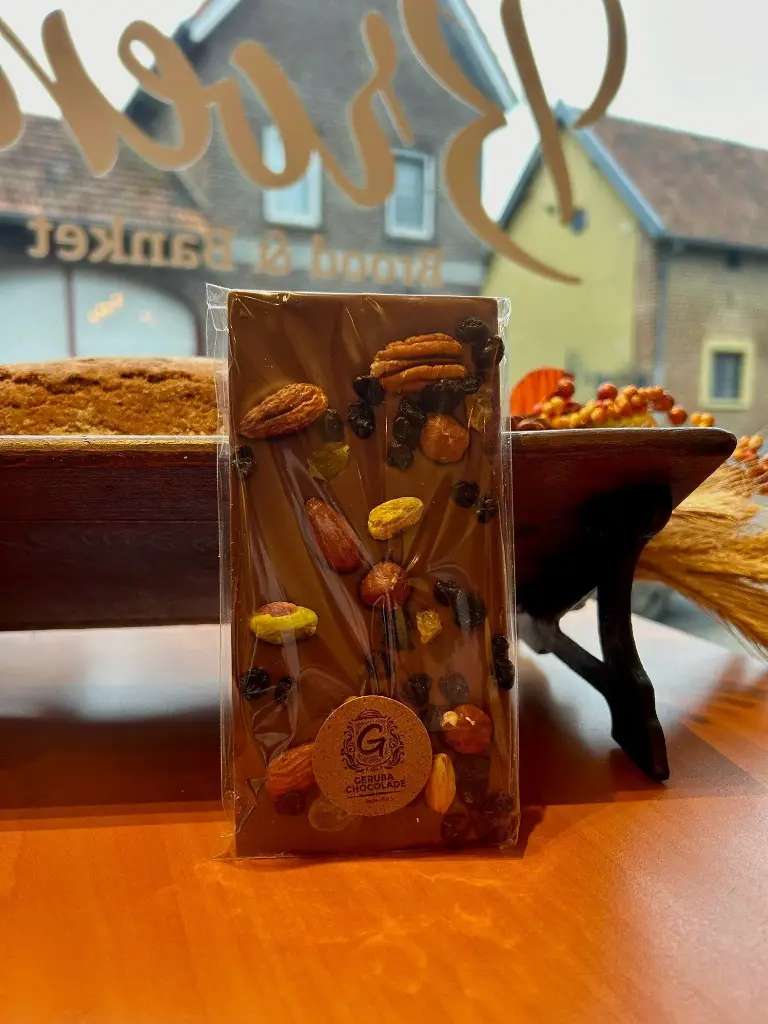 Studentenhaver Melk Chocoladereep Geruba 