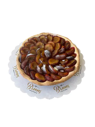 Open pruimenvlaai groot
